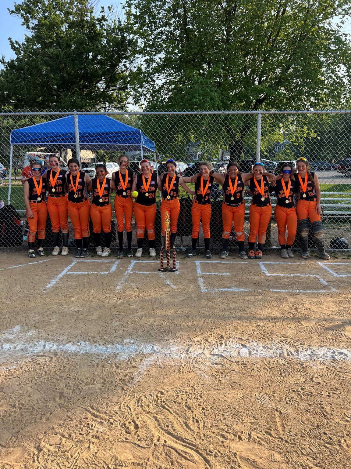 Xpress Elite 14u Grey Xpress Elite Softball